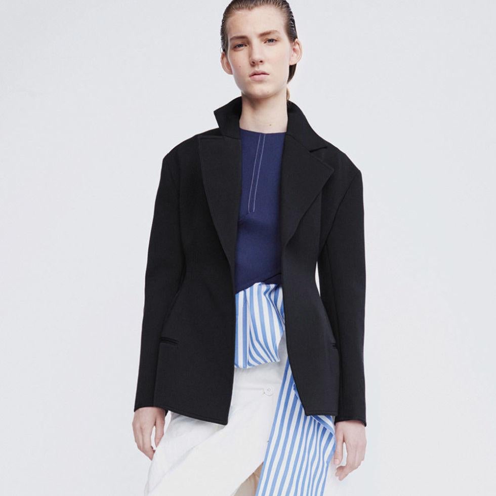 CELINE by PHOEBE PHILO black hourglass jacket resort 2016 8