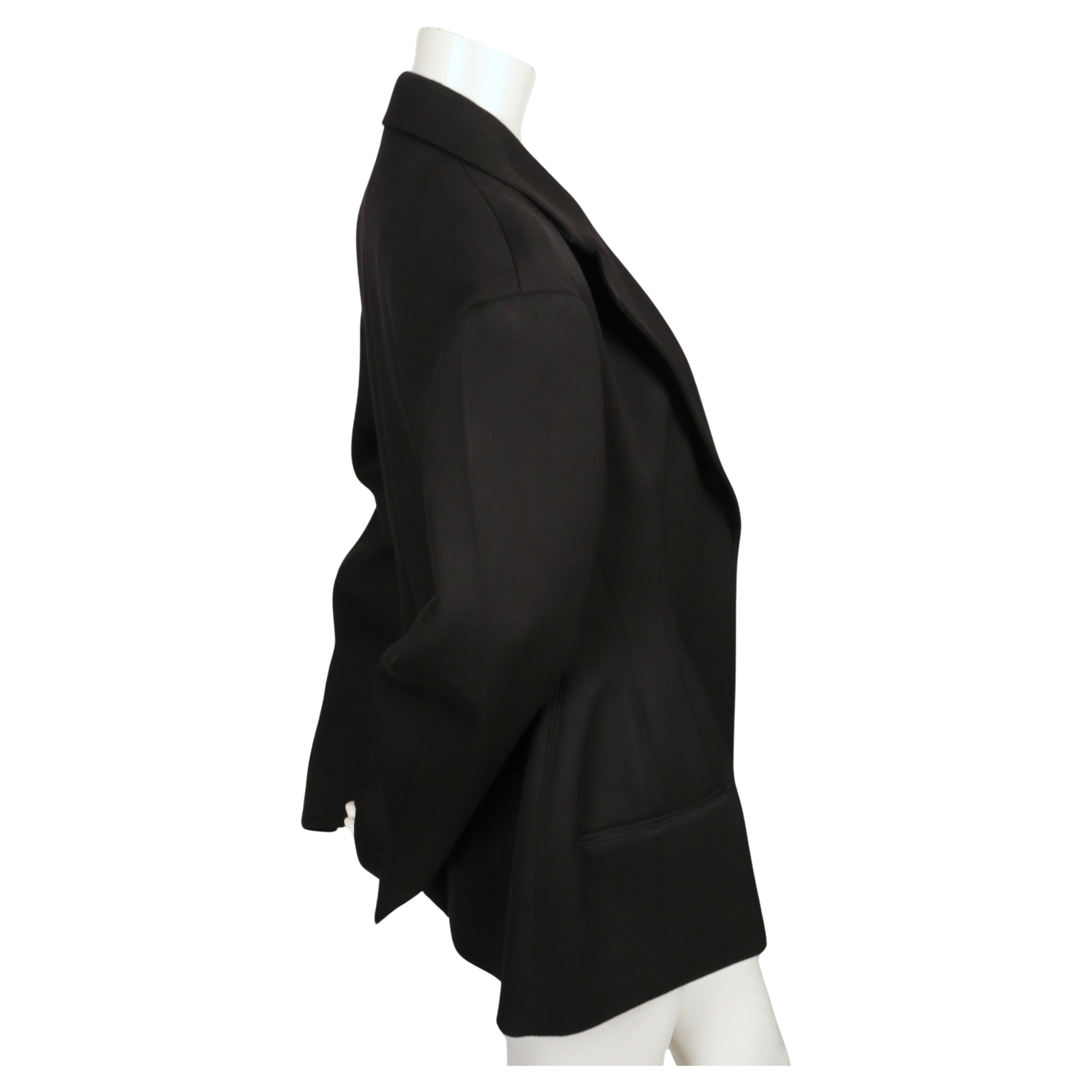 Women's or Men's CELINE by PHOEBE PHILO black hourglass jacket resort 2016