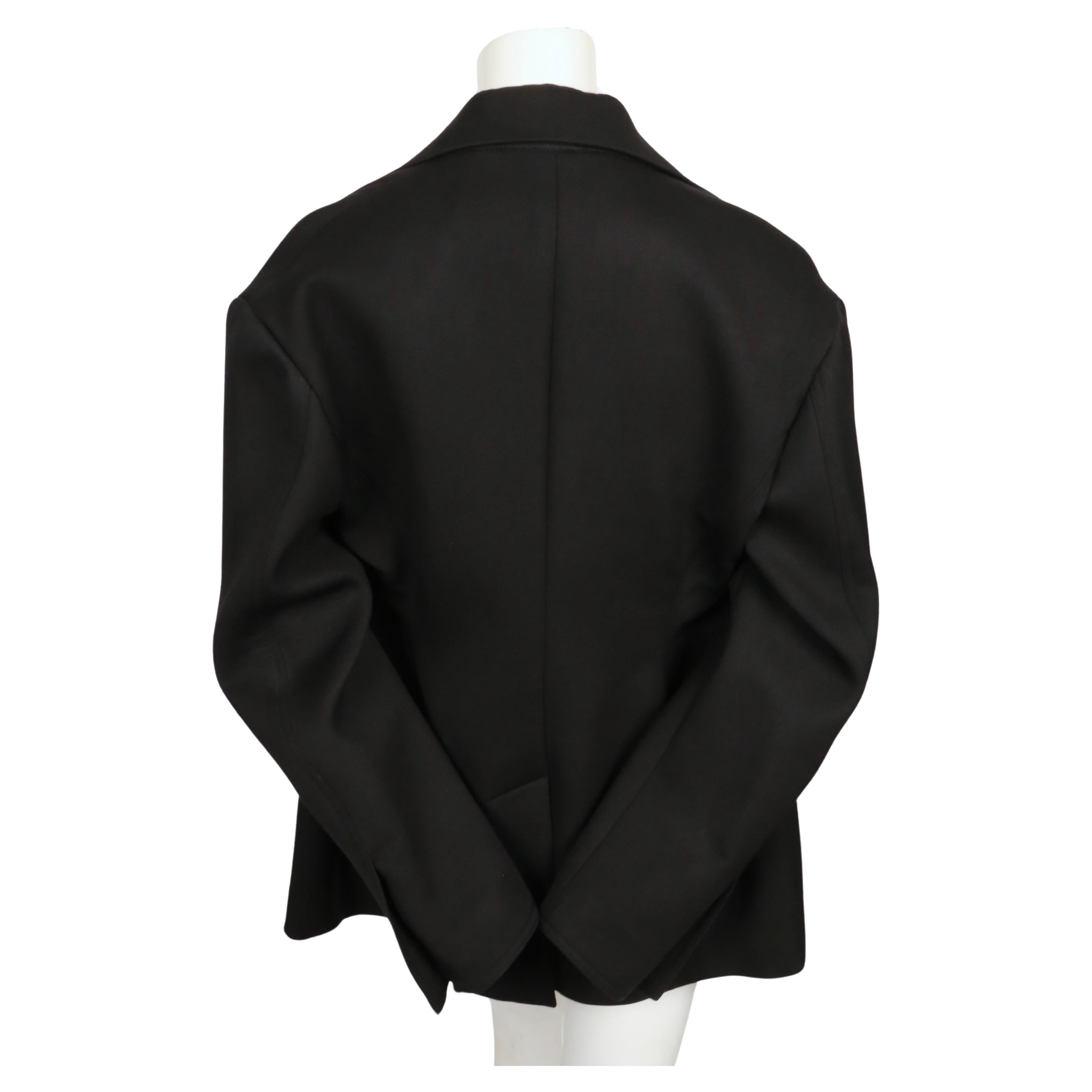 CELINE by PHOEBE PHILO black hourglass jacket resort 2016 2