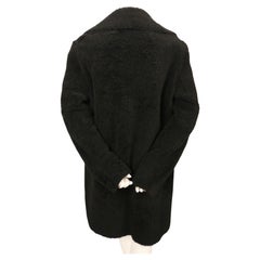 CELINE by PHOEBE PHILO black shearling coat