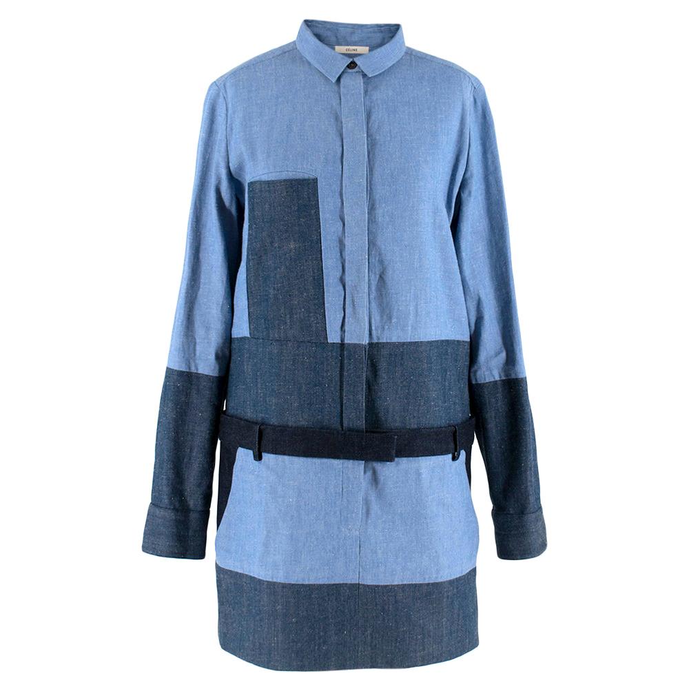 Celine by Phoebe Philo Denim Patchwork 