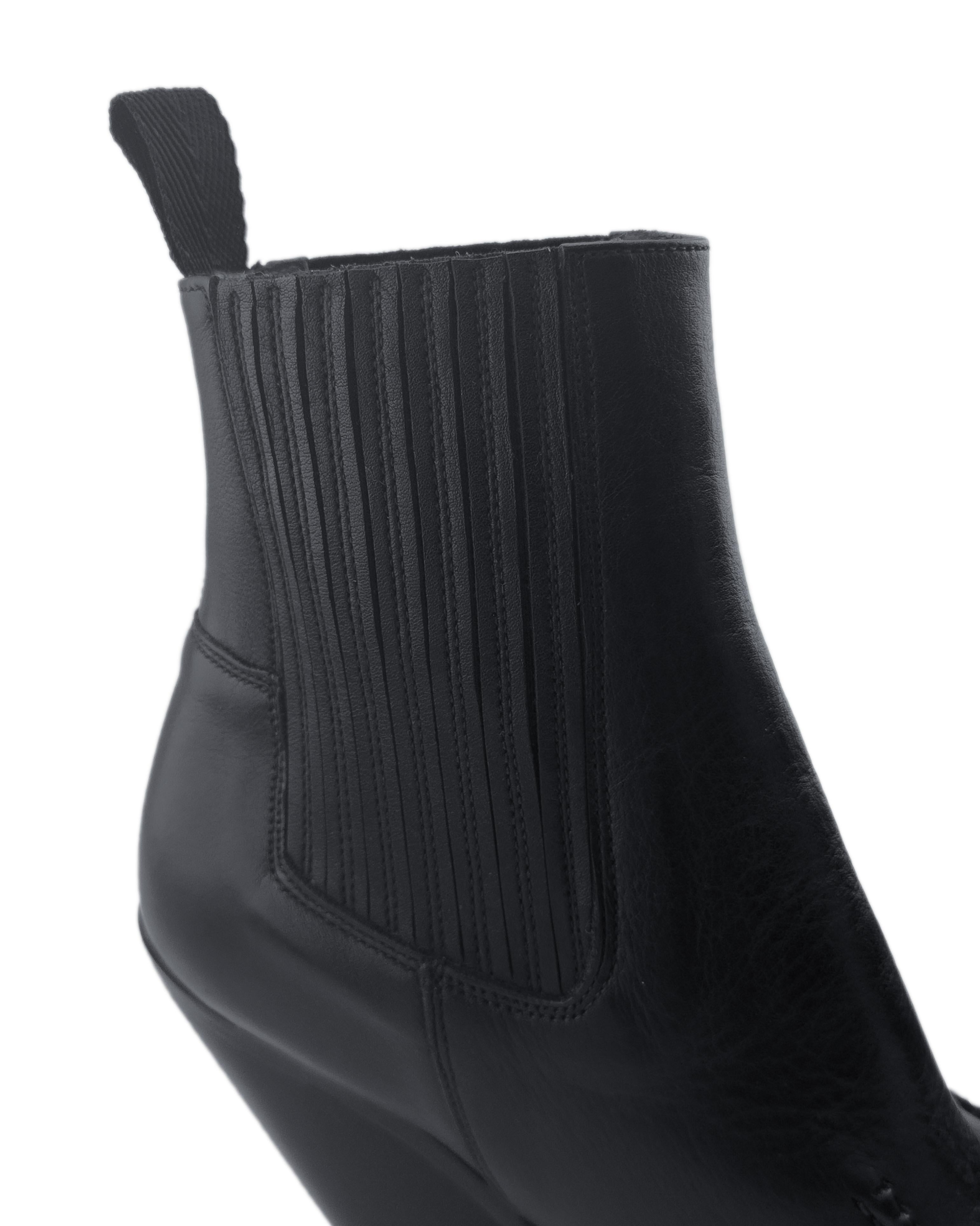 Céline by Phoebe Philo FW 2017 Runway Black Leather Santiag Western Boots For Sale 2
