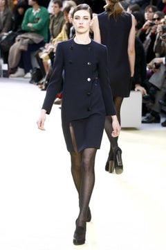 Celine by Phoebe Philo FW2010 Mod Button Coat (XS)