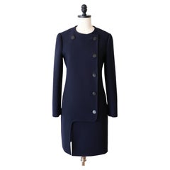 Celine by Phoebe Philo FW2010 Mod Button Coat (XS)