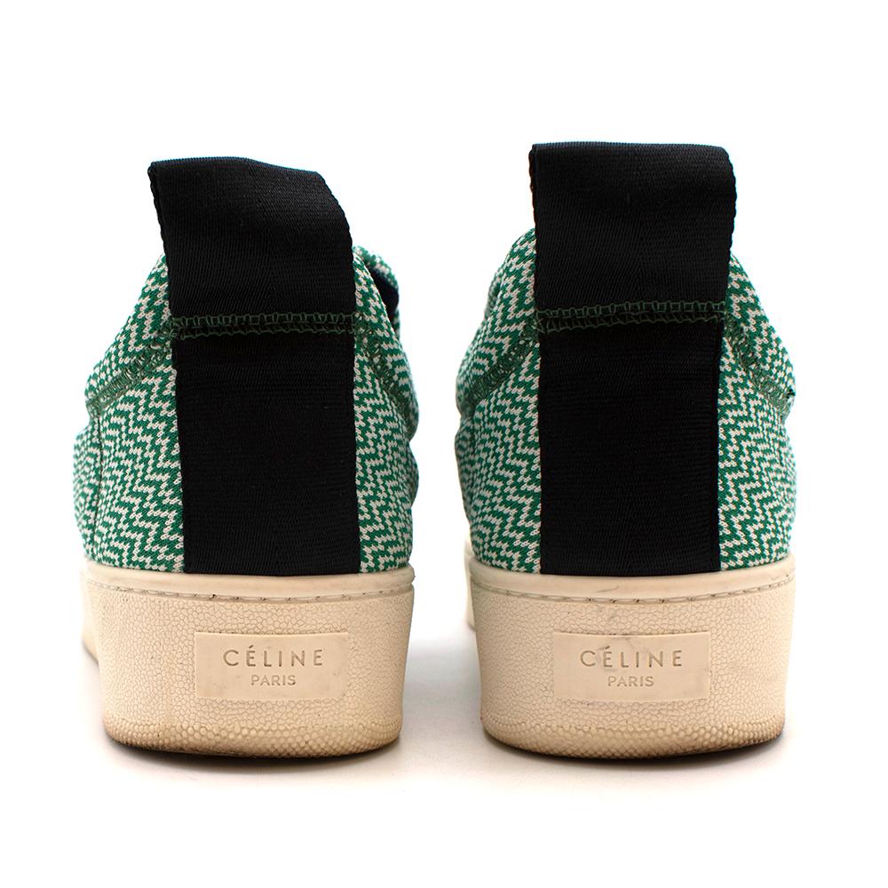 celine green sneakers