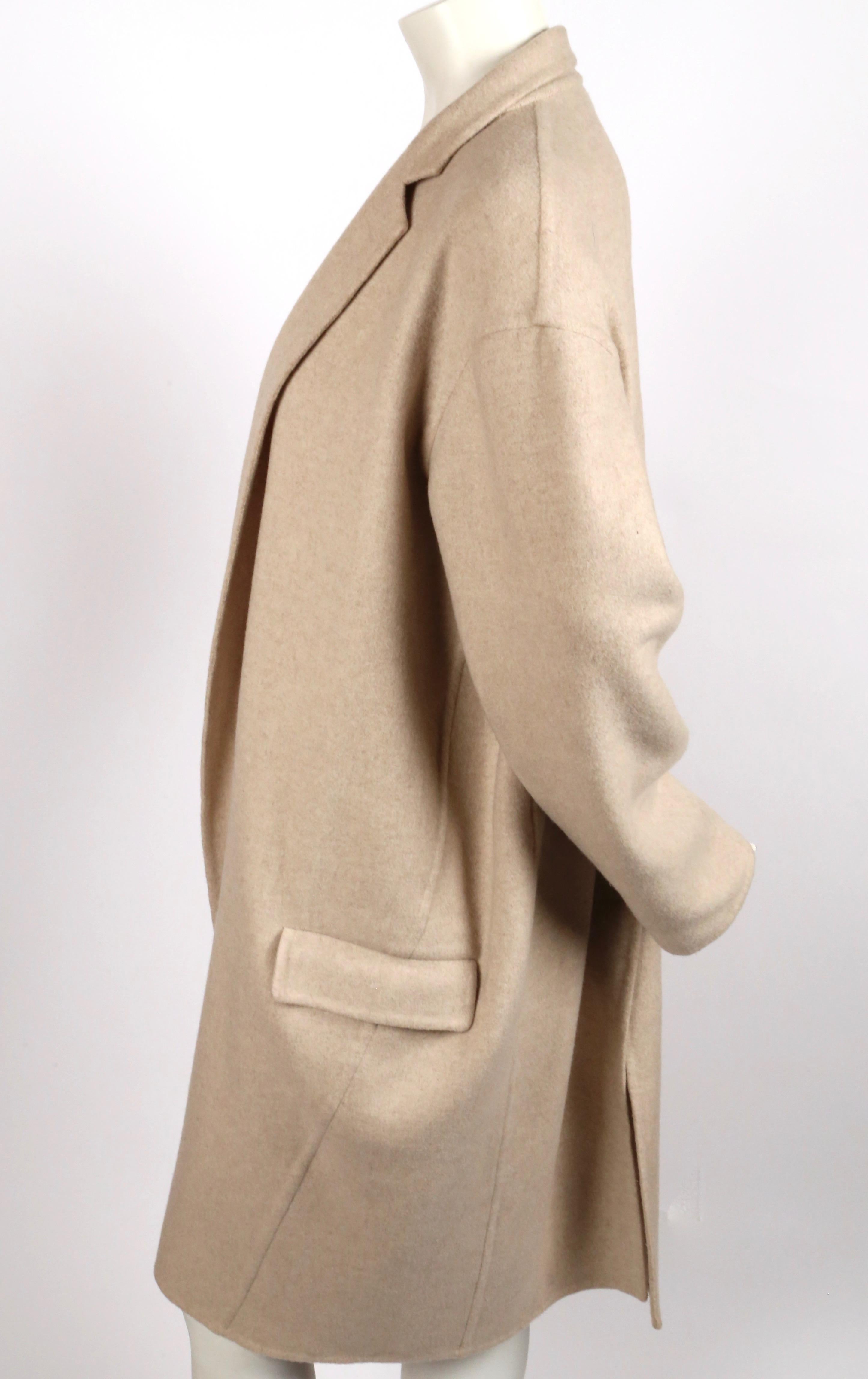 celine egg shape coat