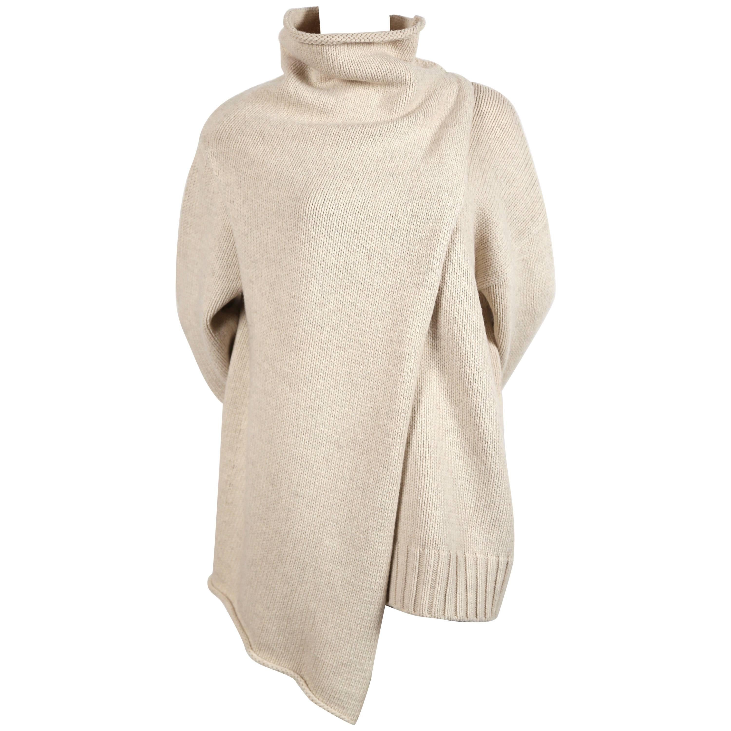 CELINE by Phoebe Philo oversized sweater with draping