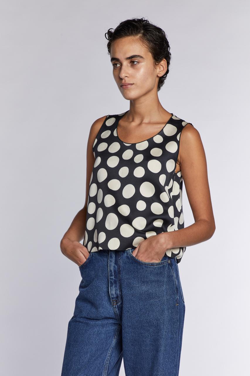 da uomo o donna Céline by Phoebe Philo Top a Dot Dot S/S 2015 in vendita