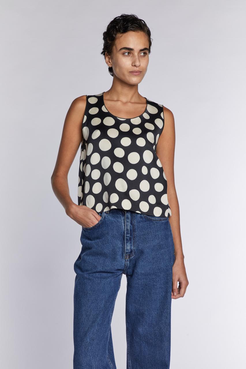 Céline by Phoebe Philo Top a Dot Dot S/S 2015 in vendita 1