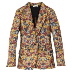 Celine by Phoebe Philo Resort 2012 Floral Jacquard Blazer Jacke Größe Größe 42 FR Celine by Phoebe Philo Resort 2012 Floral Jacquard Blazer Jacke Größe Größe 42 FR