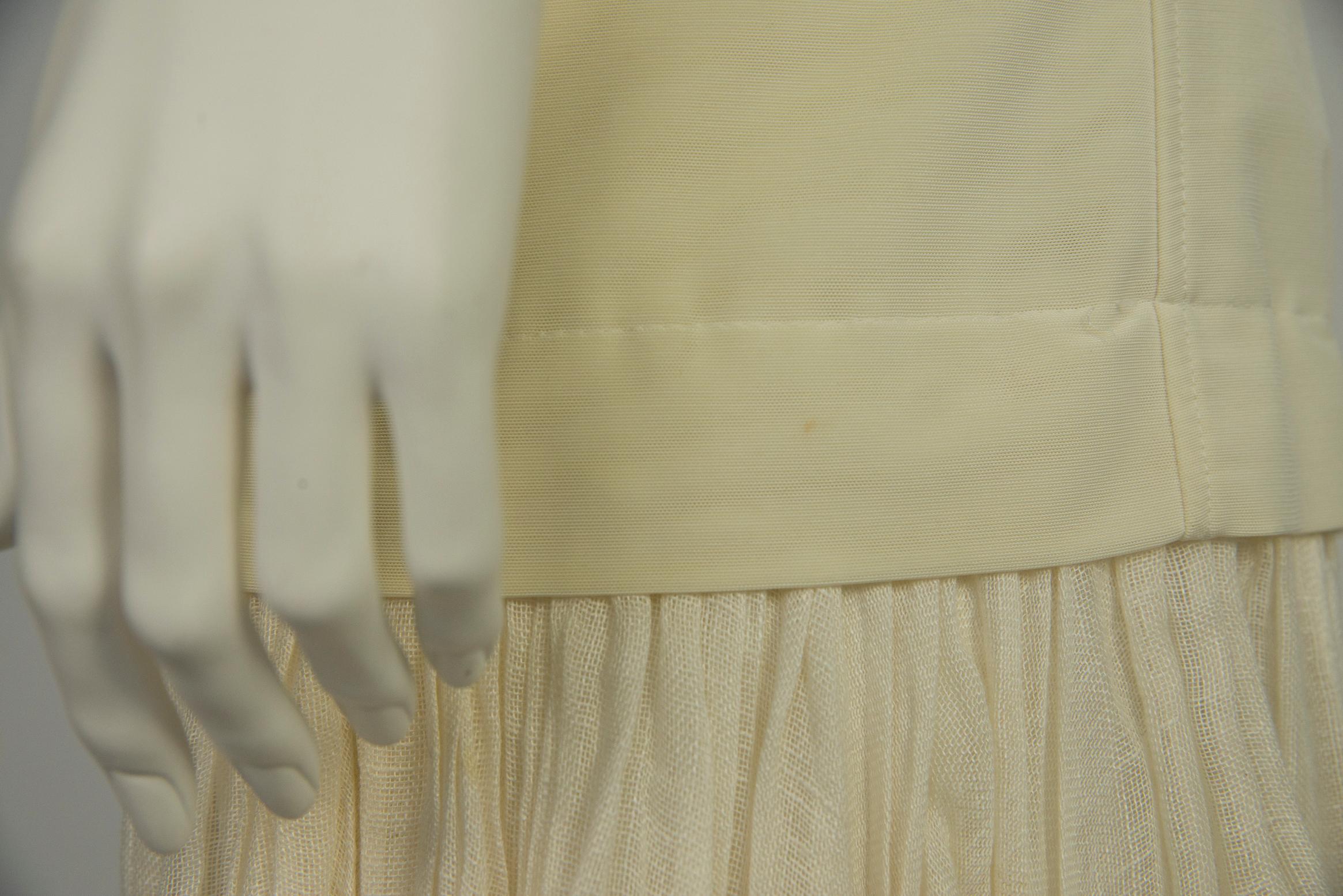 Céline By Phoebe Philo Runway Frayed Linen Maxi Skirt, Spring-Summer 2014 7