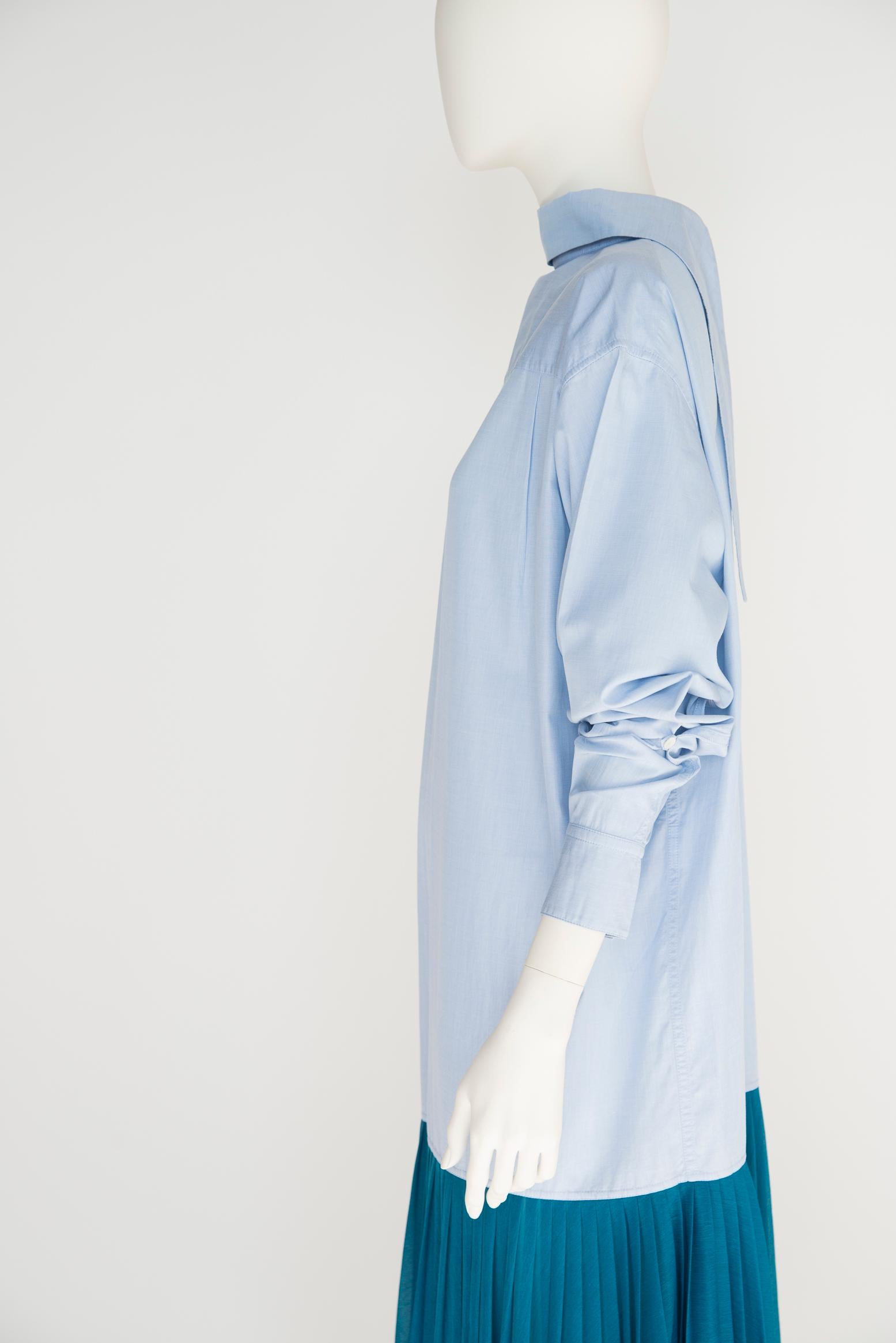 Céline By Phoebe Philo Runway Pleated Shirt Dress, Spring-Summer 2017 2