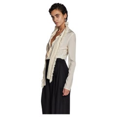 Céline by Phoebe Philo Silk blouse With Scarf 2010s