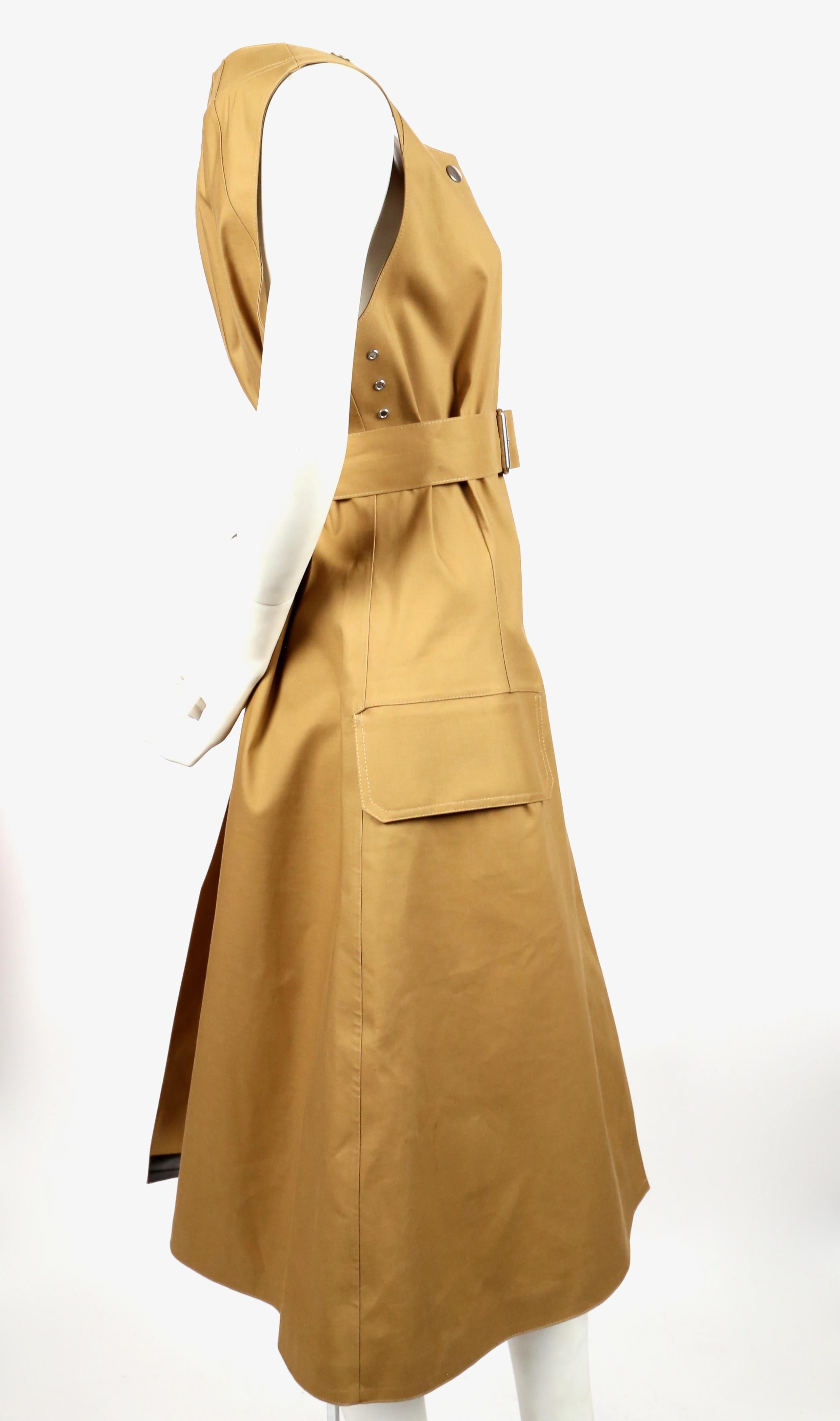 CELINE by PHOEBE PHILO trench-coat sans manches en mackintosh - défilé 2016 Bon état à San Fransisco, CA
