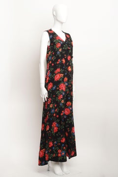 Celine by Phoebe Philo Spring Summer 2015 Runway Tailored Floral Jumpsuit