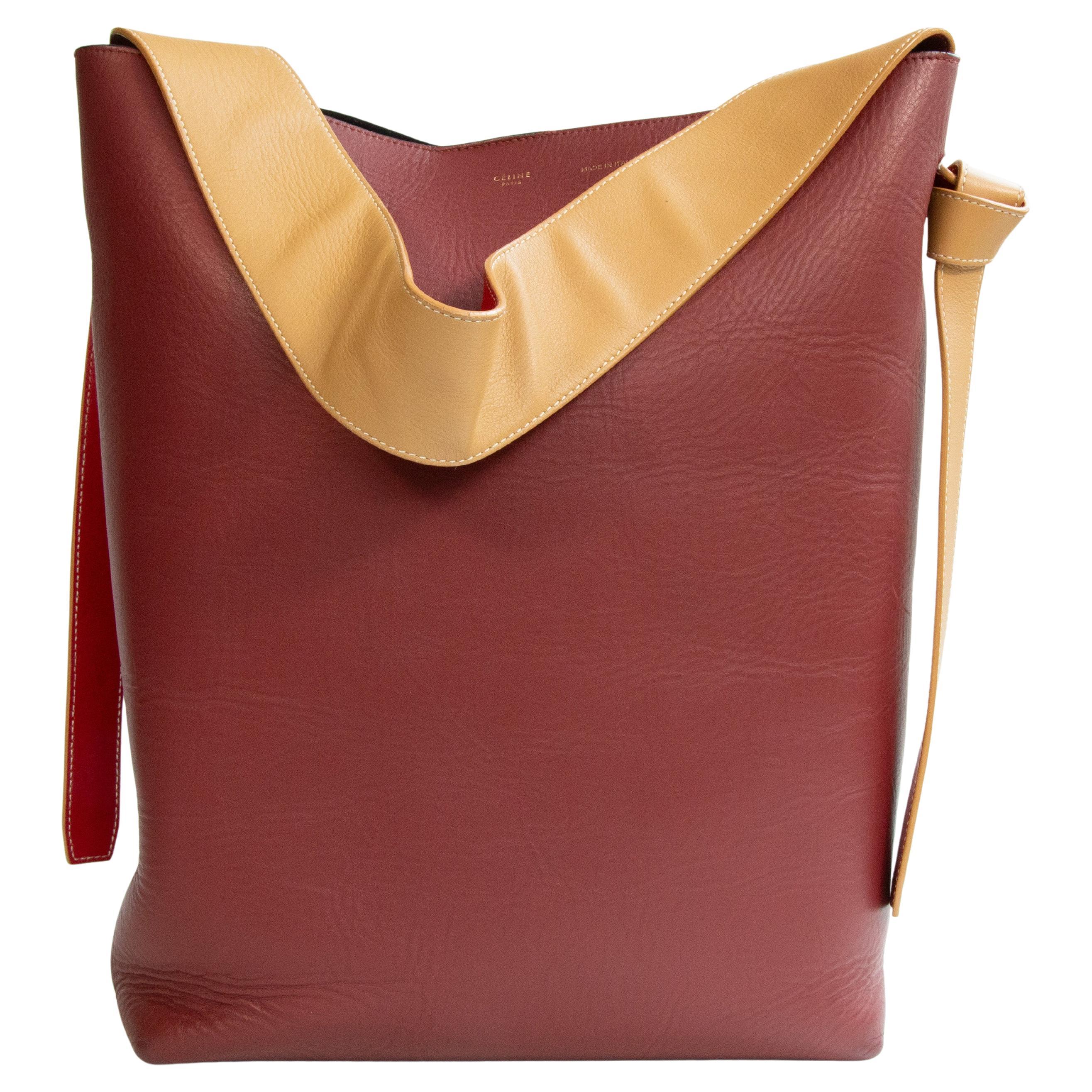 Celine by Phoebe Philo Borsa Twisted Cabas in pelle multicolore