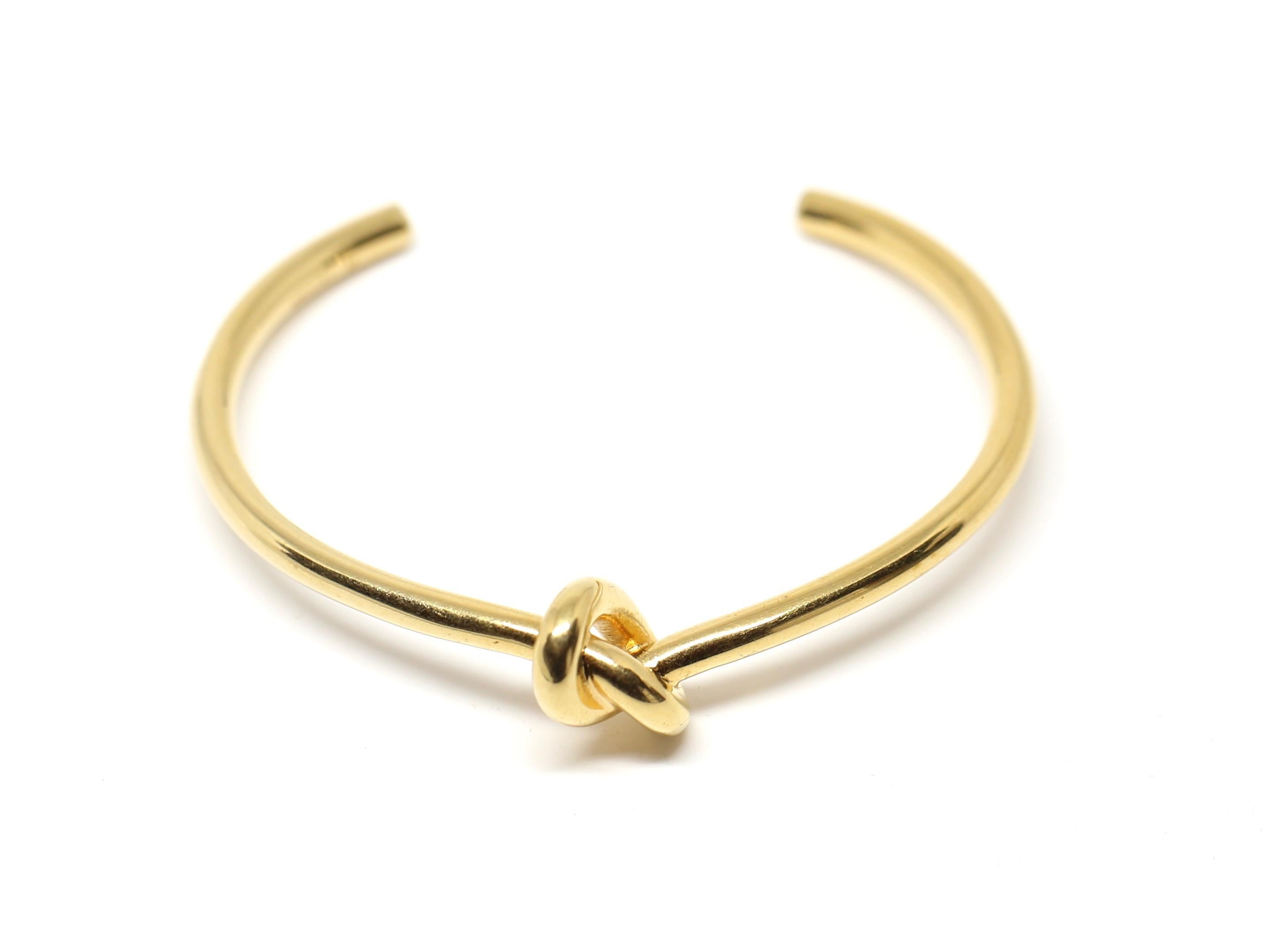 celine knot bracelet rose gold