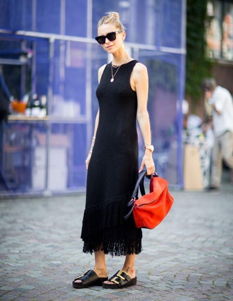 CELINE by PHOEBE PHILOE black boxy western sandals with oversized buckles 41 en venta 3