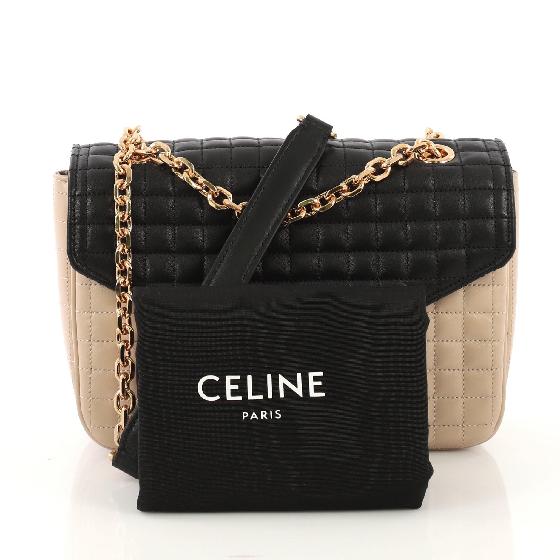 Celine Medium C Bag Leather Crossbody Bag Taschen Umhängetaschen 