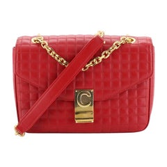 Celine C Bag Quilted Leather Medium