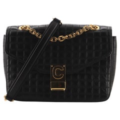 Celine C Bag Quilted Leather Medium