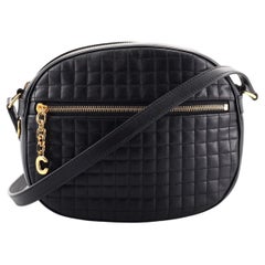 Celine C Charm Camera Bag Quilted Leather Medium