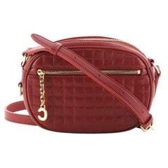 Celine C Charm Camera Bag Quilted Leather Small