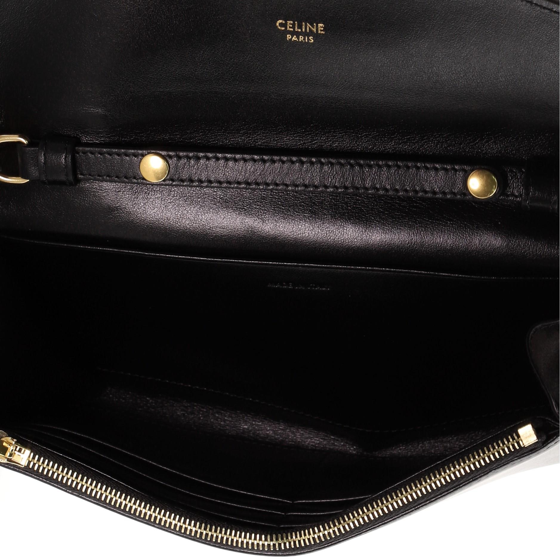 Women's or Men's Celine C Wallet on Chain Leather