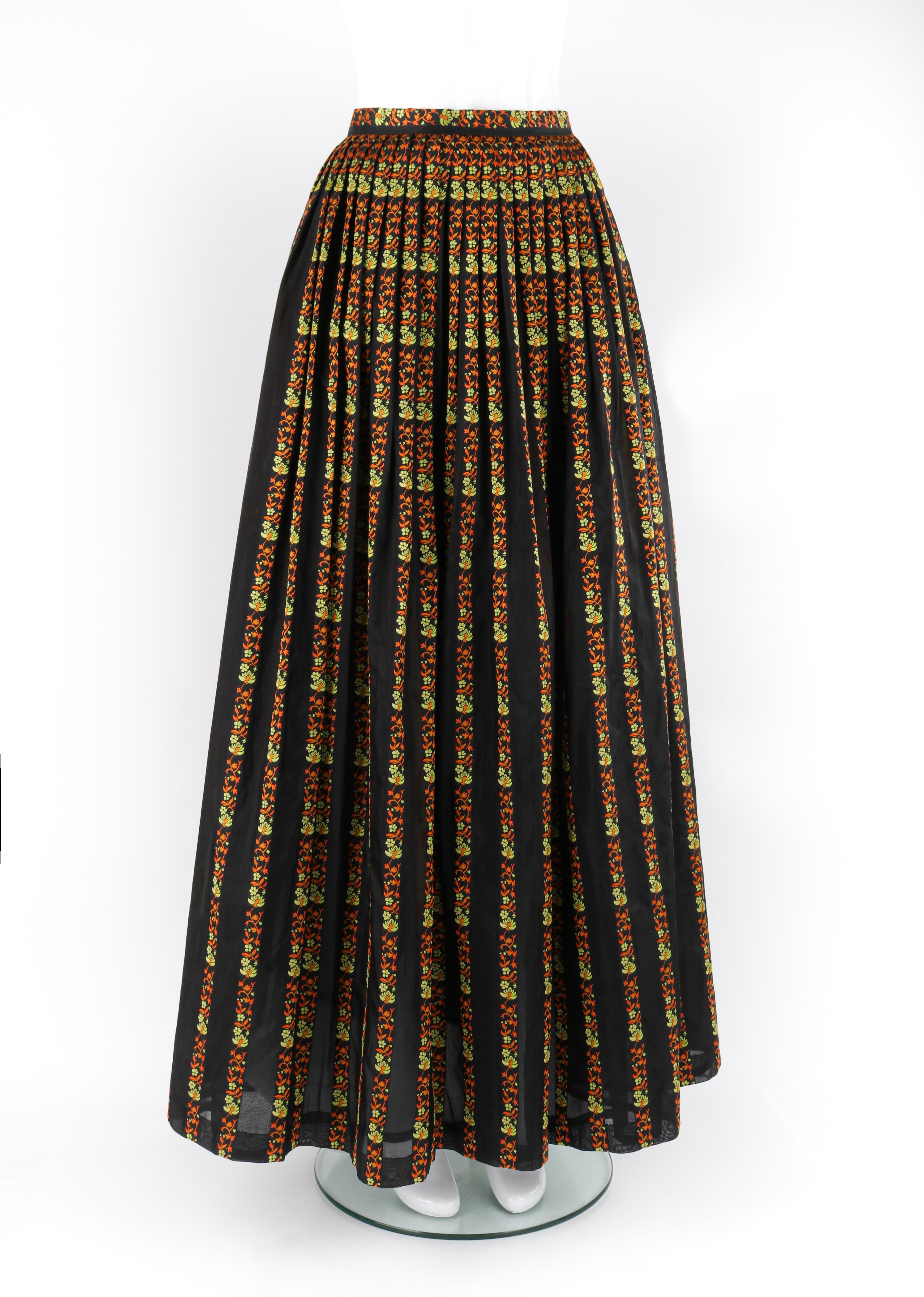 pleated circle skirt