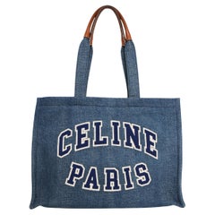 Bolso Tote Celine Cabas Denim Paris