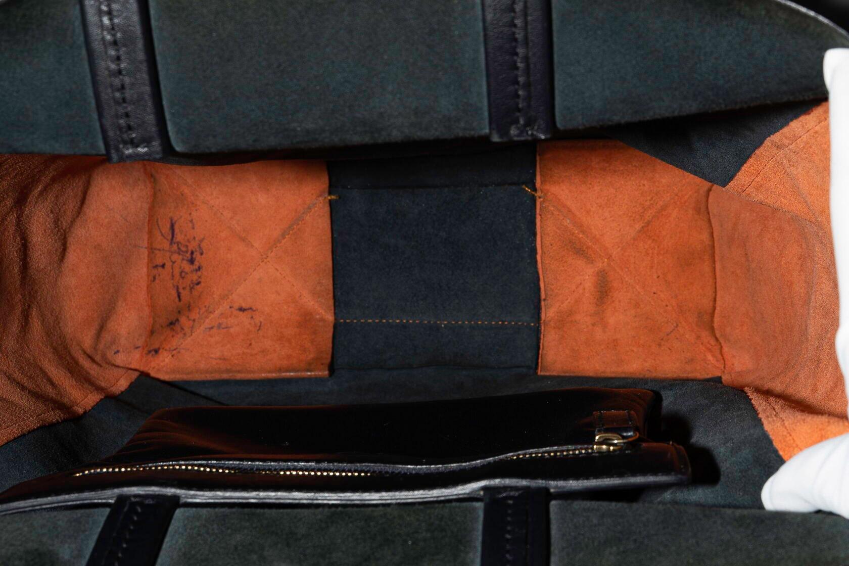 Celine Cabas Leather Tote Bag For Sale 3