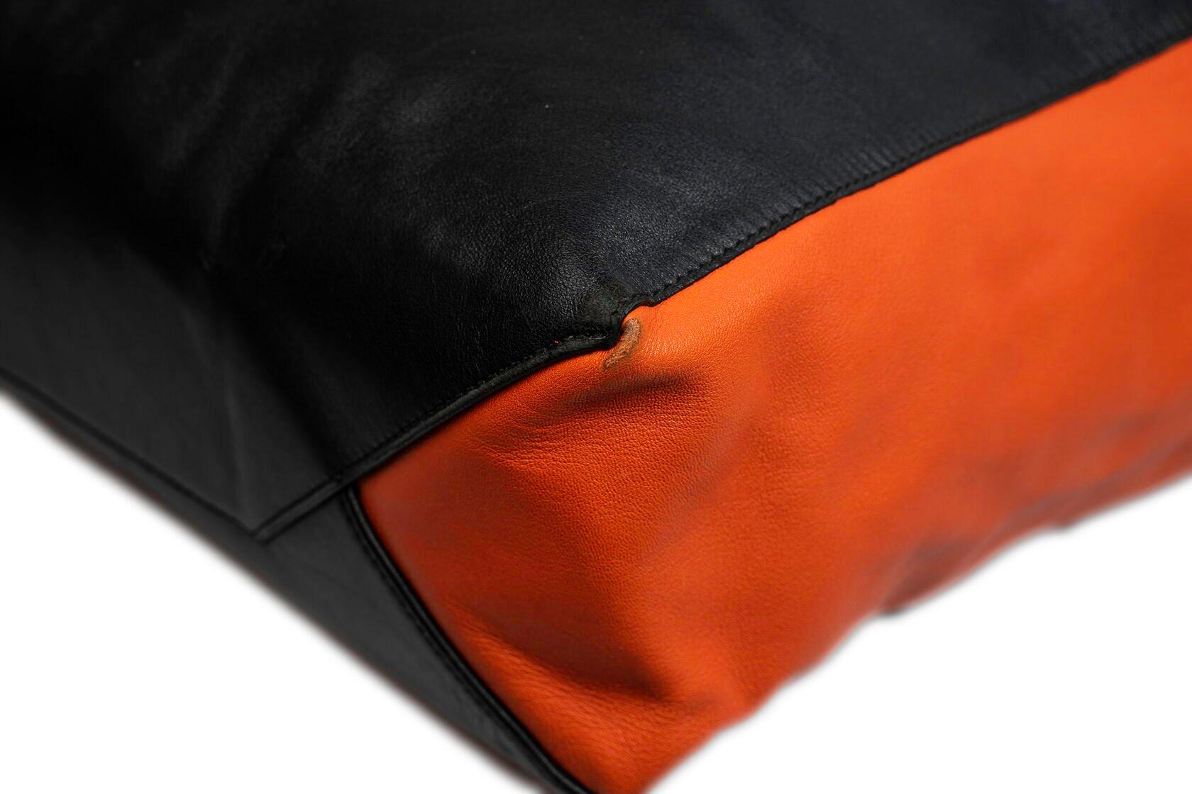 Celine Cabas Leather Tote Bag For Sale 7