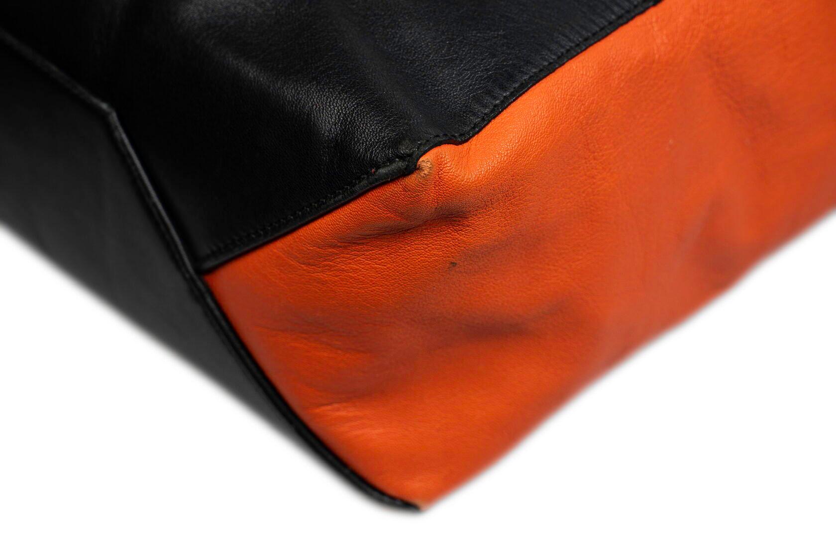 Celine Cabas Leather Tote Bag For Sale 8