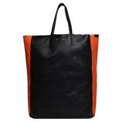 Celine Cabas Leather Tote Bag