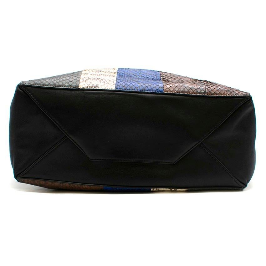 celine striped tote