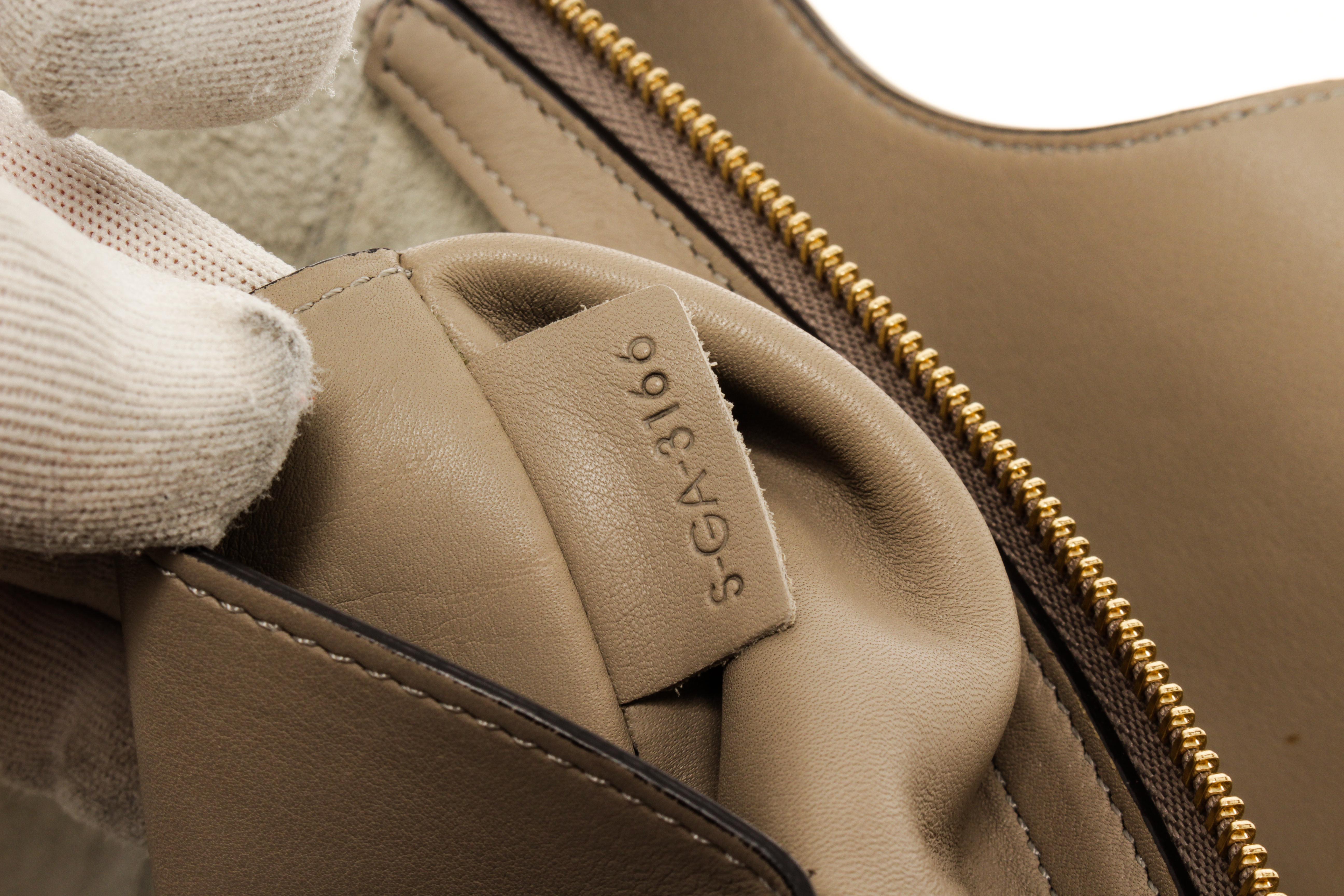 Celine Calfskin Leather Trifold Shoulder Bag 2