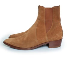 Celine, Camarque western Chelsea boots cognac