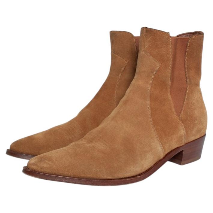 Celine, Camarque Western Chelsea Stiefel cognac im Angebot