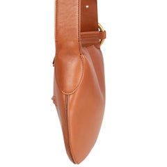 CELINE camel brown leather Shoulder Bag
