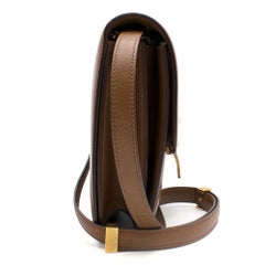 Celine Camel Medium Classic Bag in Box Calf