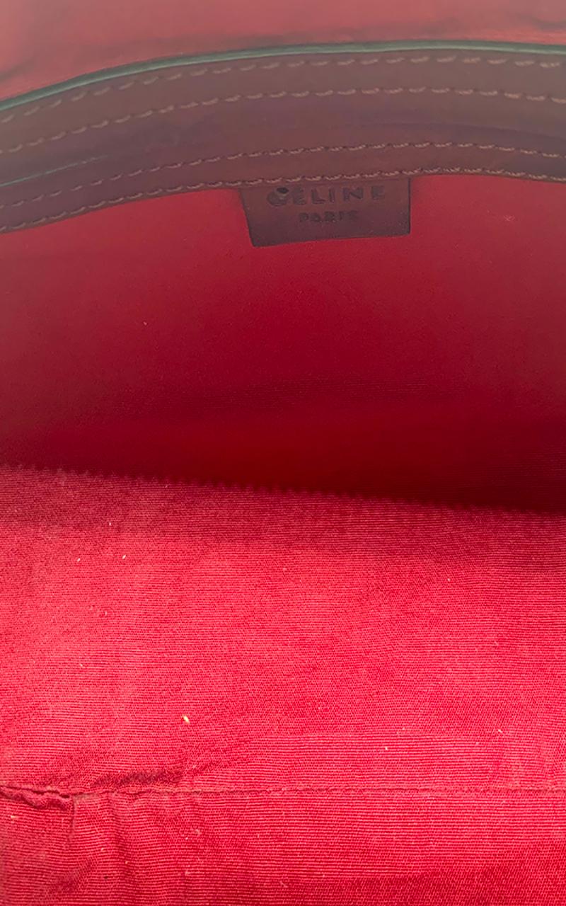 Celine Canvas Monogram Bag For Sale 2
