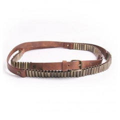 CELINE "cartouches" Belt