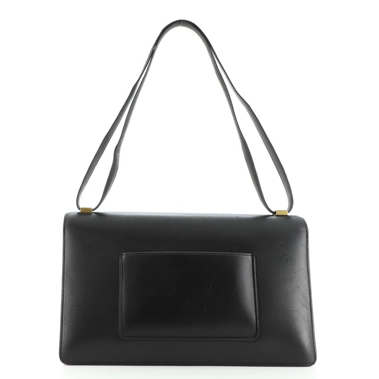 Celine Case Flap Bag Leather Medium at 1stDibs