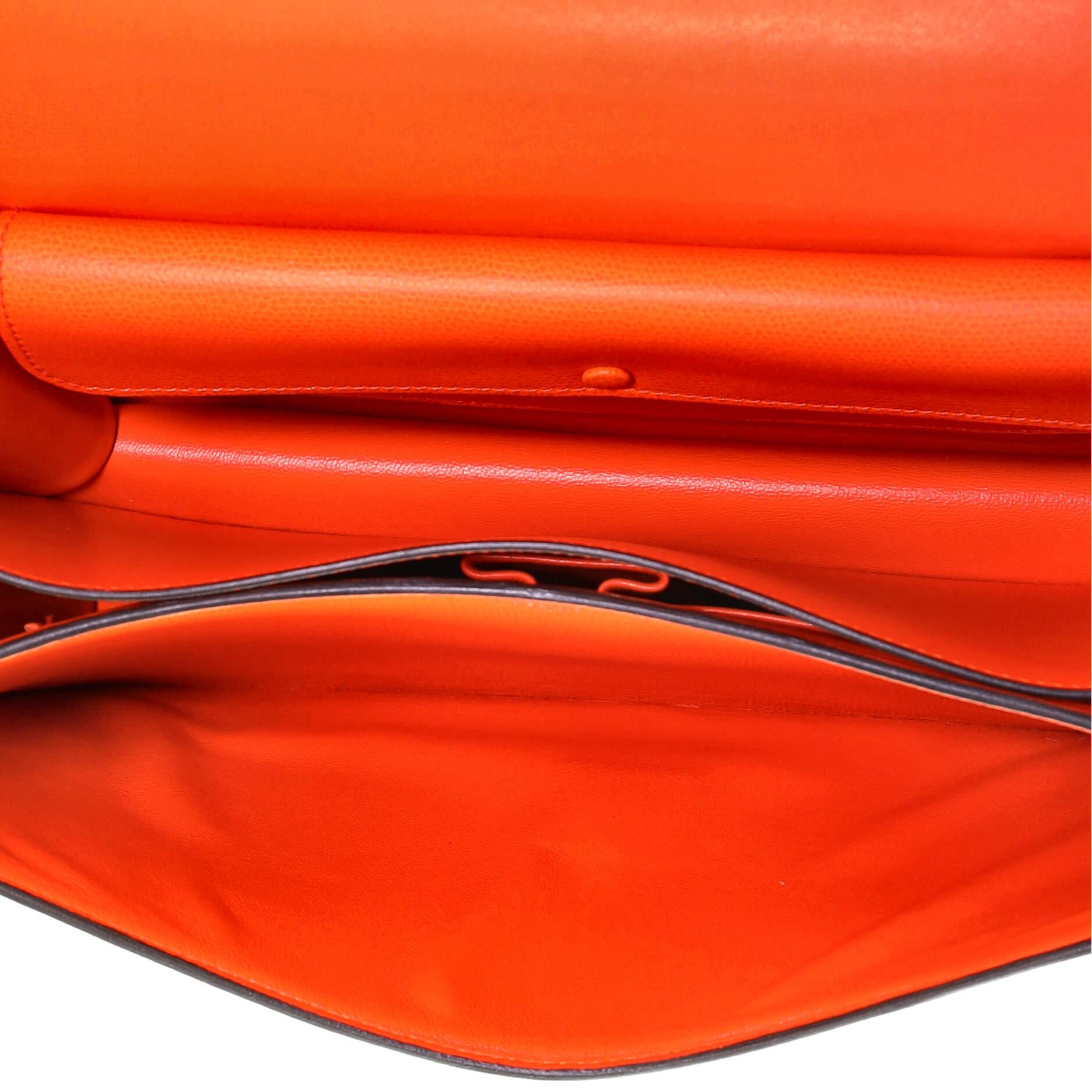 Women's or Men's Celine Case Flap Bag Leather Medium