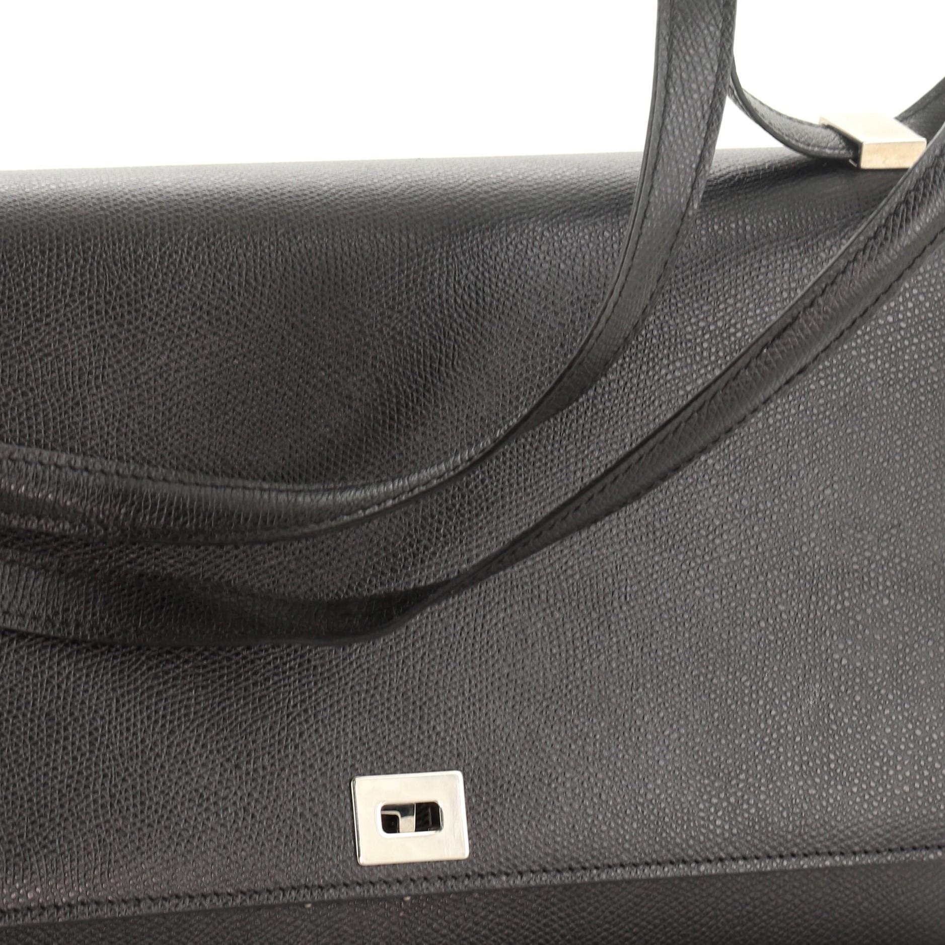 Celine Case Flap Bag Leather Medium 2