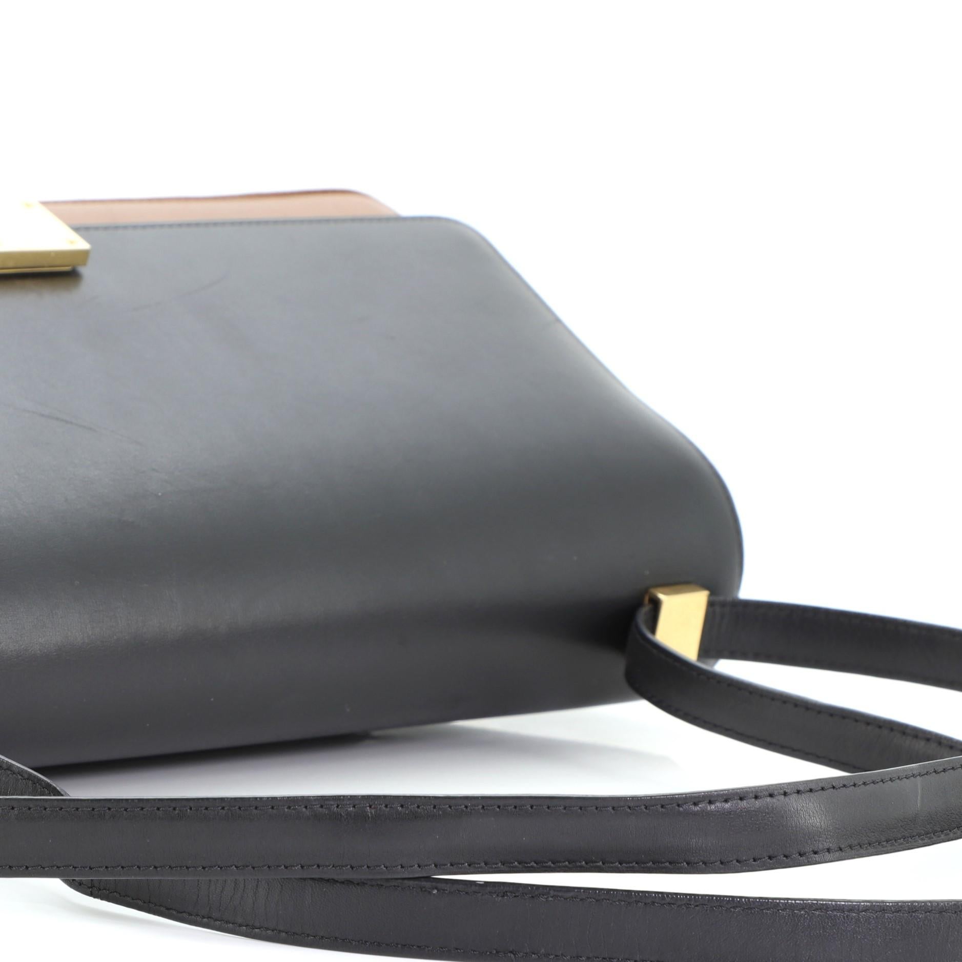Celine Case Flap Bag Leather Medium 2