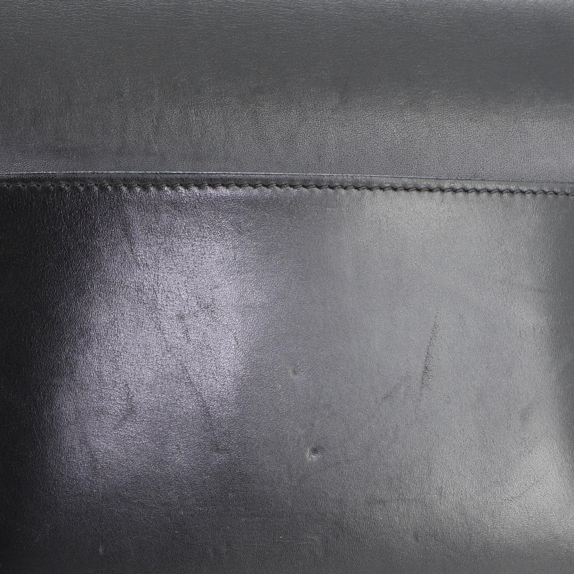 Celine Case Flap Bag Leather Medium 3