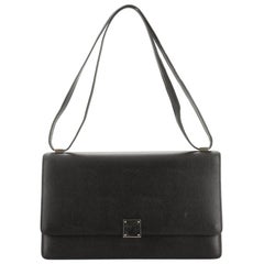 Celine Case Flap Bag Leather Medium