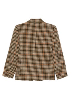 Celine Checked Wool Blazer
