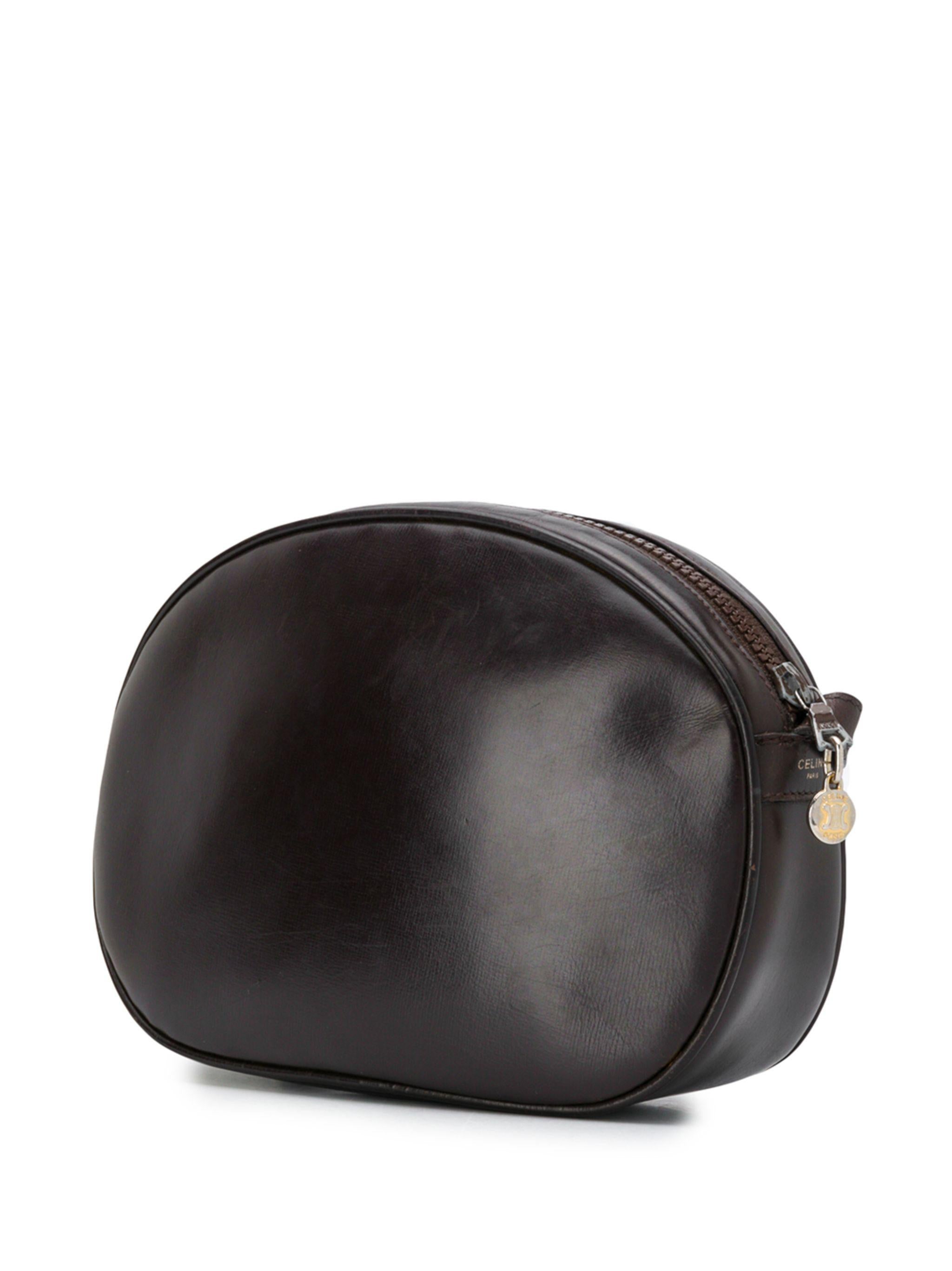 Celine chocolate leather 